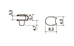 Крючок арт. 01C86 00
