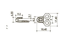 Крючок  арт. 079F800