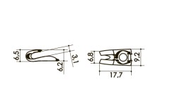 Крючок  арт. 07N26 00