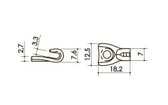 Крючок  арт. 07U69 00