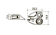 Система быстросъёмная  арт. 07U97 SX